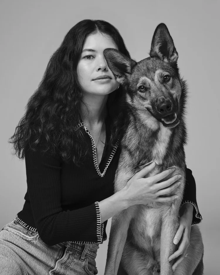 Human and dog portrait — Maximalist session